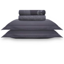 Jogo de Cama Casal 200 Fios Ipanema Cinza