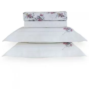 imagem de Jogo de Cama Casal 200 Fios Jador - Kacyumara