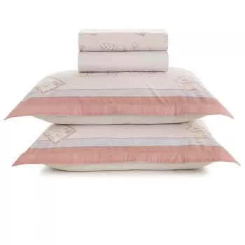 imagem de Jogo de Cama Casal 200 Fios Jolie - Karsten