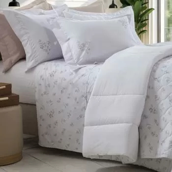 imagem de Jogo de Cama Casal 200 Fios Liry - Kacyumara
