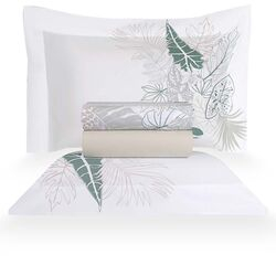 Jogo de Cama Casal 200 Fios Pantanal Estampado