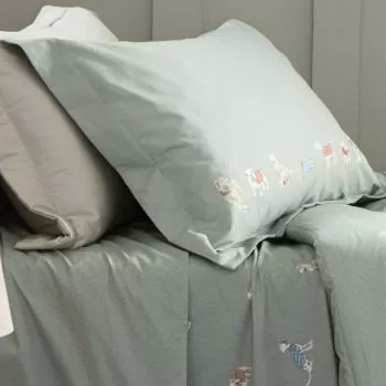 imagem de Jogo de Cama Casal 200 Fios Toby - Kacyumara