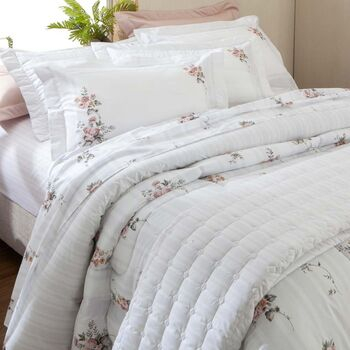 imagem de Jogo de Cama Casal 200 Fios Verene - Kacyumara