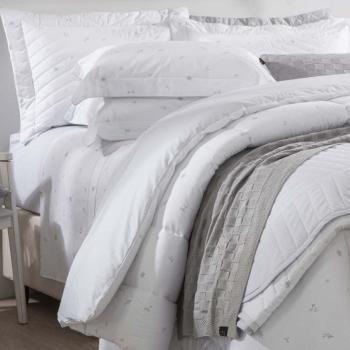 imagem de Jogo de Cama Casal 200 Fios Vintage July - Kacyumara