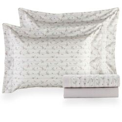 imagem de Jogo de Cama Casal 200 Fios Vintage Louise - Kacyumara