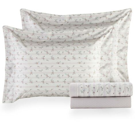 imagem do produto Jogo de Cama Casal 200 Fios Vintage Louise - Kacyumara