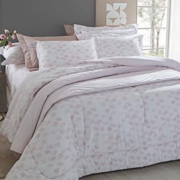 imagem de Jogo de Cama Casal 200 Fios Vintage Loves - Kacyumara
