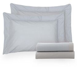 Jogo de Cama Casal 200 Fios Vintage Oren Estampado