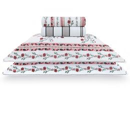 Jogo de Cama Casal 200 Fios Woman Estampado