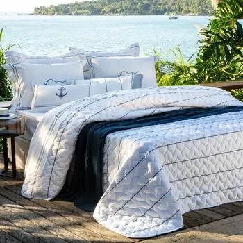 imagem de Jogo de Cama Casal 300 Fios Angra dos Reis - Naturalle Fashion