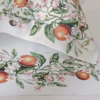 imagem de Jogo de Cama Casal 300 Fios Arancia - Trussardi