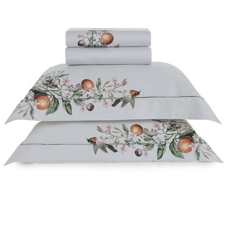 imagem do produto Jogo de Cama Casal 300 Fios Arancia - Trussardi