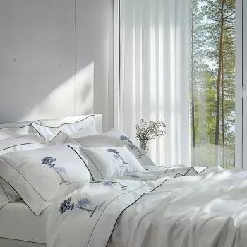 imagem de Jogo de Cama Casal 300 Fios Arvoredo Bordado - Marken Fassi