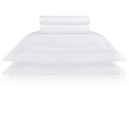 Jogo de Cama Casal 300 Fios Bérgamo Branco