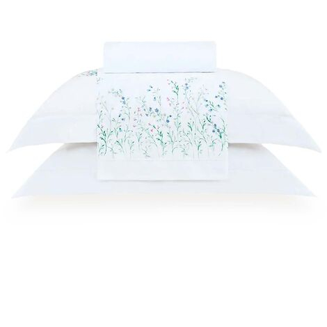imagem do produto Jogo de Cama Casal 300 Fios Blue Daisy - Buddemeyer