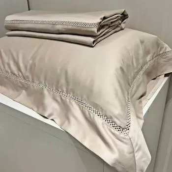 imagem de Jogo de Cama Casal 300 Fios Bordado Charlotte - Domani