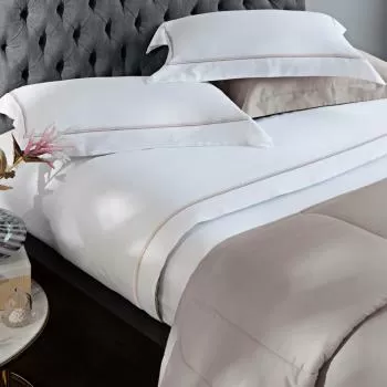 imagem de Jogo de Cama Casal 300 Fios Bordado Dubai - Casa K