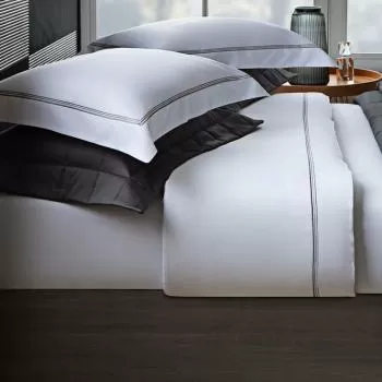 imagem de Jogo de Cama Casal 300 Fios Bordado Monaco - Casa K