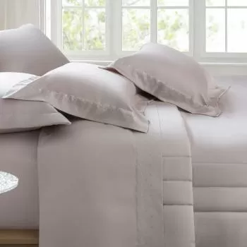 imagem de Jogo de Cama Casal 300 Fios Bordado Polinesy - Casa K