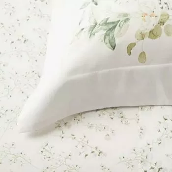 imagem de Jogo de Cama Casal 300 Fios Bot�es de L�rio - Buddemeyer