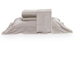Jogo de Cama Casal 300 Fios Constantine Bege/Branco