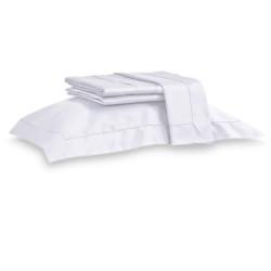 Jogo de Cama Casal 300 Fios Cordonê Branco