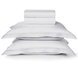 Jogo de Cama Casal 300 Fios Galieno Branco