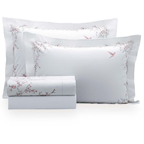 imagem do produto Jogo de Cama Casal 300 Fios Ilha Bela - Naturalle Fashion