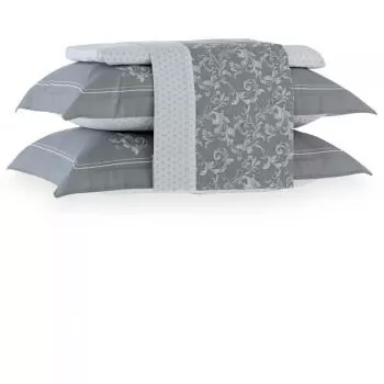 imagem de Jogo de Cama Casal 300 Fios Lafet - Kacyumara