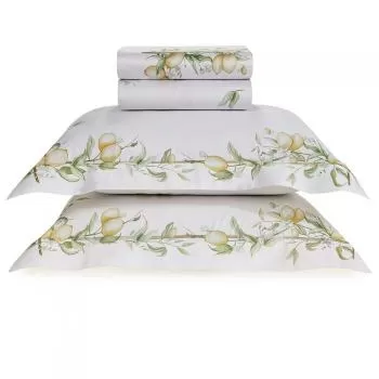 imagem de Jogo de Cama Casal 300 Fios Limoncino - Trussardi