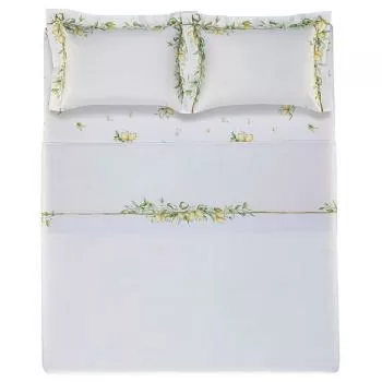 imagem de Jogo de Cama Casal 300 Fios Limoncino - Trussardi