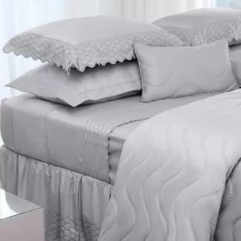 imagem de Jogo de Cama Casal 300 Fios Oásis - Marken Fassi