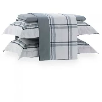 imagem de Jogo de Cama Casal 300 Fios Tigane - Kacyumara