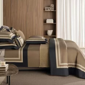 imagem de Jogo de Cama Casal 300 Fios Travertino - Trussardi