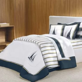 imagem de Jogo de Cama Casal 300 Fios Veleiro - Trussardi