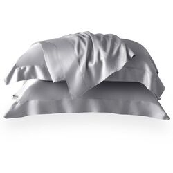 Jogo de Cama Casal 400 Fios Bambú Bali Prata/703