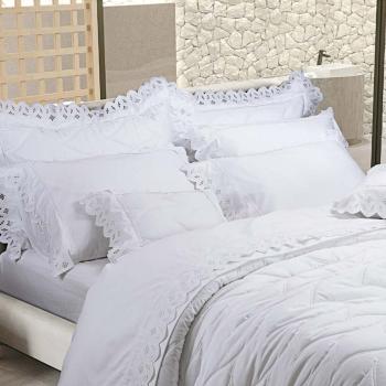 imagem de Jogo de Cama Casal 400 Fios Razes - Marken Fassi