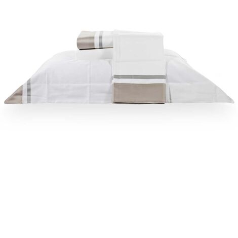 imagem do produto Jogo de Cama Casal 600 Fios Fitado Catran - Muguet Home