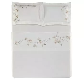 imagem de Jogo de Cama Casal Bambu 300 Fios Azalea - Trussardi