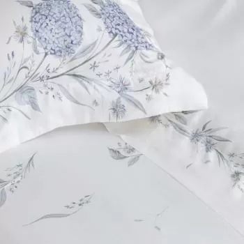 imagem de Jogo de Cama Casal Bambu 300 Fios Ortensie - Trussardi