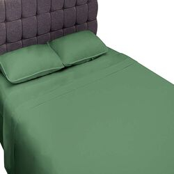 Jogo de Cama Casal Malha Colors Oliva