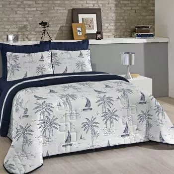 imagem de Jogo de Cama Casal Malha Henrique - Catran