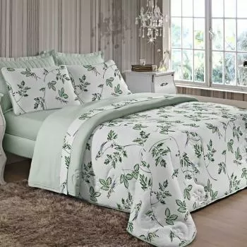 imagem de Jogo de Cama Casal Malha Isabel - Catran