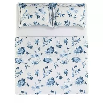 imagem de Jogo de Cama King 180 Fios Celeste - Karsten