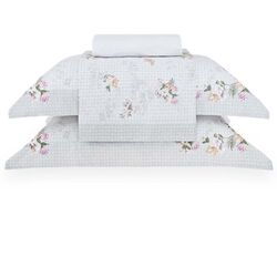 Jogo de Cama King 180 Fios Giardino Estampado