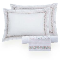Jogo de Cama King 200 Fios Avenny Estampado Claro
