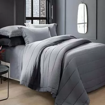 imagem de Jogo de Cama King 200 Fios Fio Tinto Chambret - Kacyumara