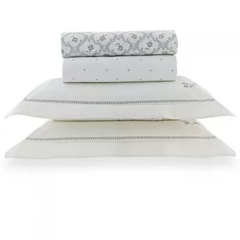 imagem de Jogo de Cama King 200 Fios Sorella - Kacyumara