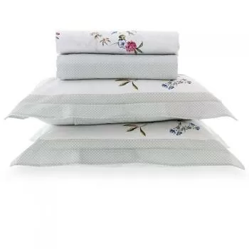 imagem de Jogo de Cama King 200 Fios Veniz - Kacyumara