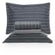 imagem do produto Jogo de Cama King 200 Fios Vintage Listras - Kacyumara